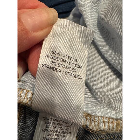 Lucky Brand Boys Classic Fit Straight Jeans 12 Blue Denim 5-Pockets - Picture 8 of 10